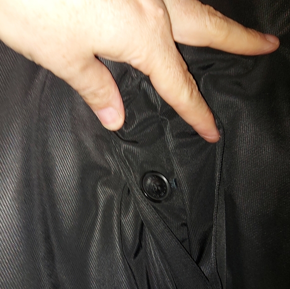 Calvin Klein Men's Long Black Jacket - Picture 5 of 11